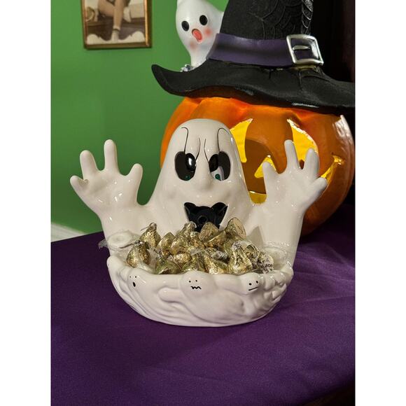 Vintage It's Alive Halloween Screaming Ghost w/ Lights & Sounds - Picture 3 of 9